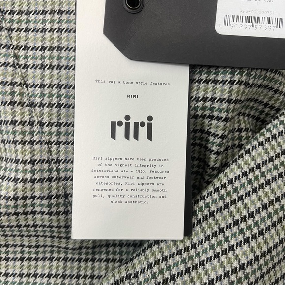 RAG & BONE Reversible Car Coat Black/100% Wool Houndstooth Jacket NWT MSRP$895 - Picture 15 of 15